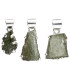 Pendente in Moldavite in Argento Sterling 925 (3 - 3.9gr)