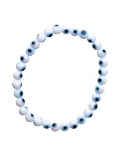 Bracelet Oeil de Turc blanc... 2