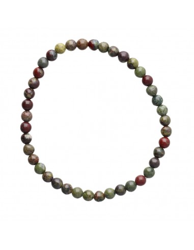Braccialetto in pietra di Drago 4mm