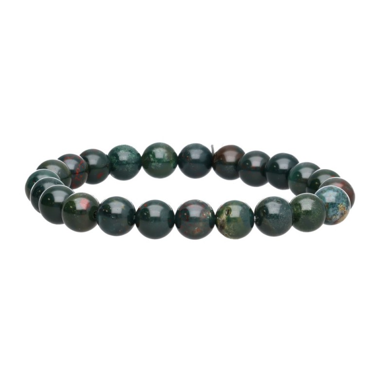 Bracciale in Giada Sanguigna 8mm