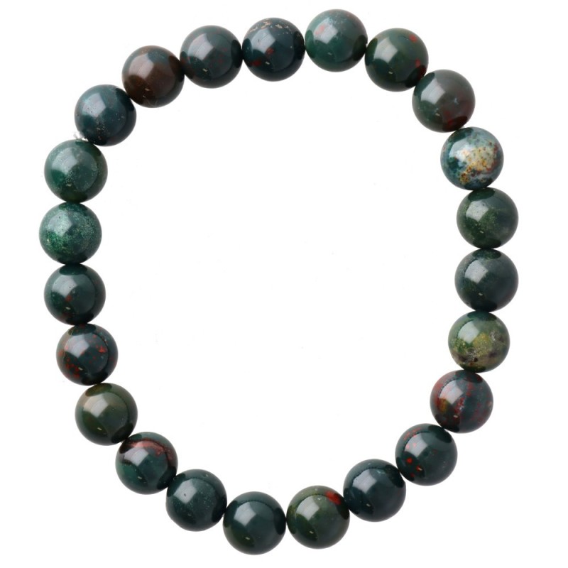 Bracciale in Giada Sanguigna 8mm