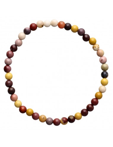 Bracciale di Mookaite Jasper 4mm