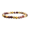 Pulseira de jaspe mokaite 6mm
