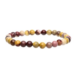 Bracciale in Jaspe Mokaita 6mm