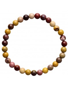 Pulsera di Jaspe Mokaita 6mm 2