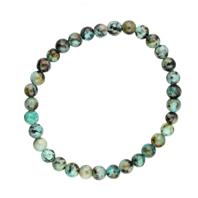 Bracciale in Turchese Africano 6mm