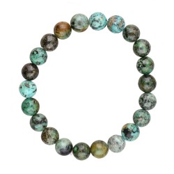 Bracciale in Turchese Africano 8mm
