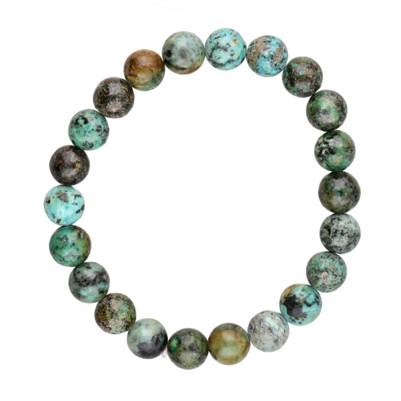 Bracciale in Turchese Africano 8mm