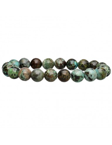 Bracciale di Turchese Africana 10mm