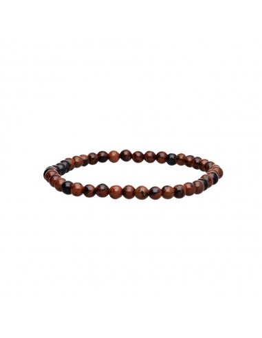 Bracciale di Ossidiana Mogano 4mm