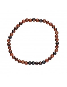Obsidian Bracelet Mahogany 4mm 2