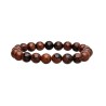 Bracciale in Obsidiana Mogano 8mm