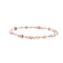 Bracciale in Agata Fiore di Ciliegio 4mm