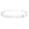 White Adularia Bracelet 6mm