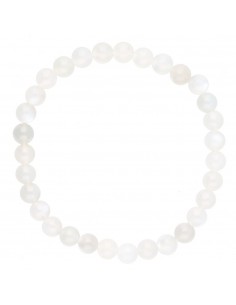 Pulsera di Adularia Bianca 6mm 2