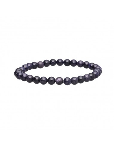 Pulsera di Goldstone Blu 6mm