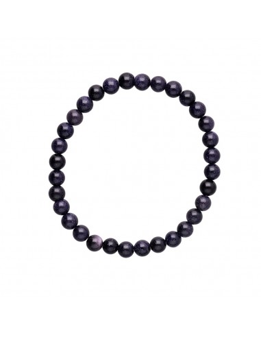 Bracelet de pierres précieuses bleues...