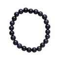 Goldstone Bracelet Blue 8mm