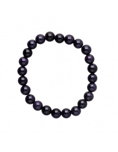 Bracelet de pierres précieuses bleues...