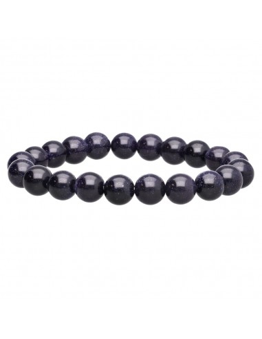 Pulsera di Goldstone Blu 10mm