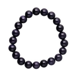 Bracciale in Goldstone Blu 10mm