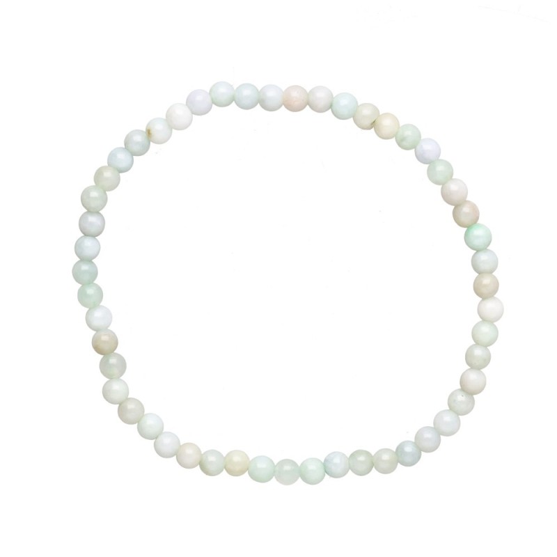 Bracciale in Giada della Birmania 4mm