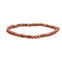 Pulseira de pedra dourada 4mm
