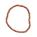 Bracelet en pierre d'or 4mm
