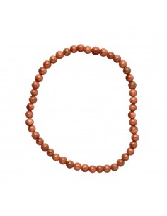 Goldstone bracelet 4mm 2