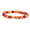 Pulsera de Cornalina Bandeada 8mm