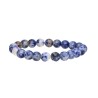 Pulsera de Jaspe Manchado Azul 8mm