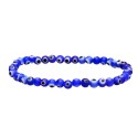 Pulsera de Ojo Turco Azul Oscuro 4mm