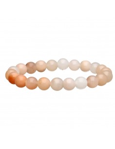 Bracelet d'aventurine rose 8mm