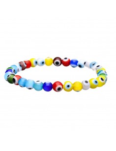 Pulseira olho turco 6mm...