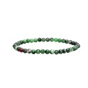 Pulseira de Rubi Zoisite 4mm