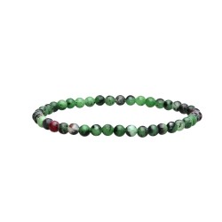Bracciale in Rubino Zoisite 4mm