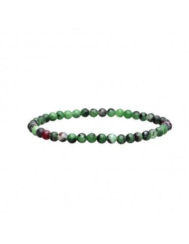 Bracciale di Rubino Zoisite 4mm.