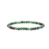 Pulseira de Rubi Zoisite 4mm