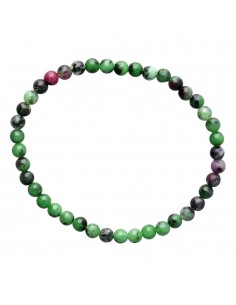 Pulsera di Rubí Zoisita 4mm 2