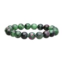 Zoisite Ruby Bracelet 10mm