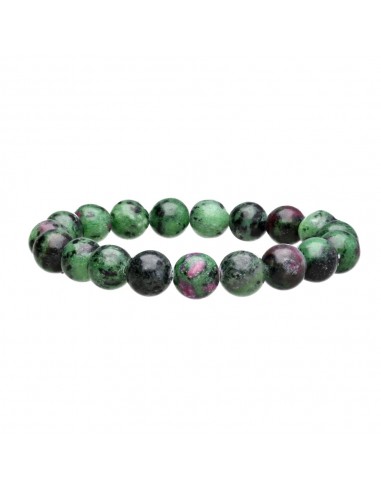 Pulsera di Rubino Zoisite 10mm