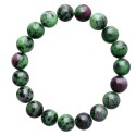 Bracciale di Rubino Zoisite 10mm