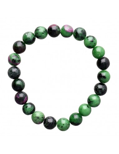 Pulseira de Rubi Zoisite 8mm