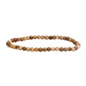 Pulseira de ágata louca 4mm