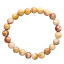 Pulseira de ágata louca 8mm