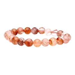 Bracciale in Quarzo Ematoide 8mm