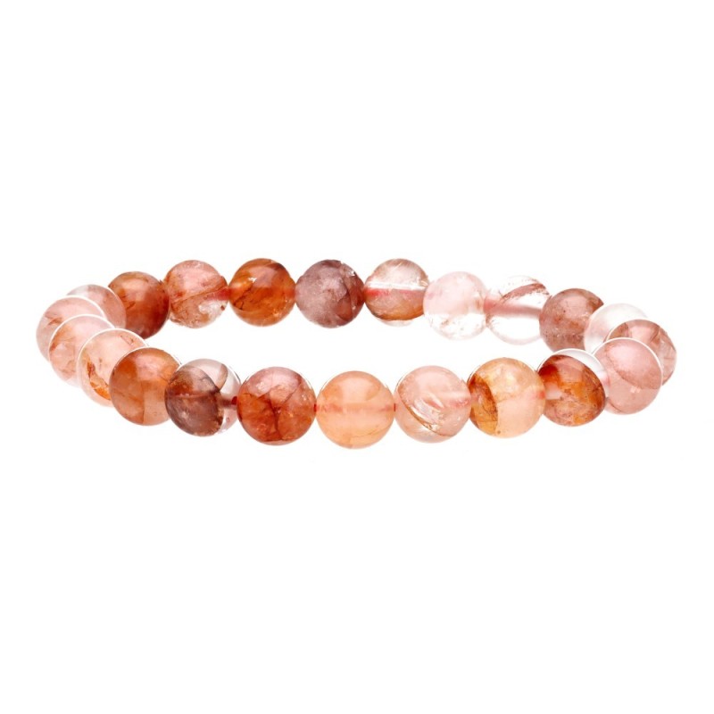 Bracciale in Quarzo Ematoide 8mm