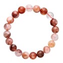 Pulsera de Cuarzo Hematoide 10mm