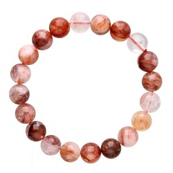 Bracciale in Quarzo Ematoide 10mm