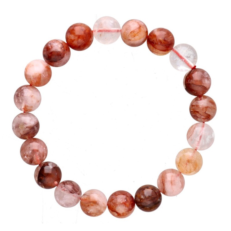 Bracciale in Quarzo Ematoide 10mm